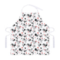 Chicken Ink Painting Pattern Print Adjustable Apron