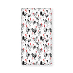 Chicken Ink Painting Pattern Print Baby Crib Sheet