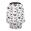 Chicken Ink Painting Pattern Print Baby Seat Cover