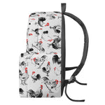 Chicken Ink Painting Pattern Print Backpack