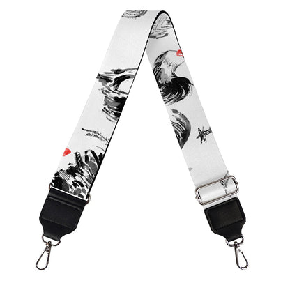 Chicken Ink Painting Pattern Print Bag Strap