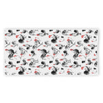 Chicken Ink Painting Pattern Print Beach Towel