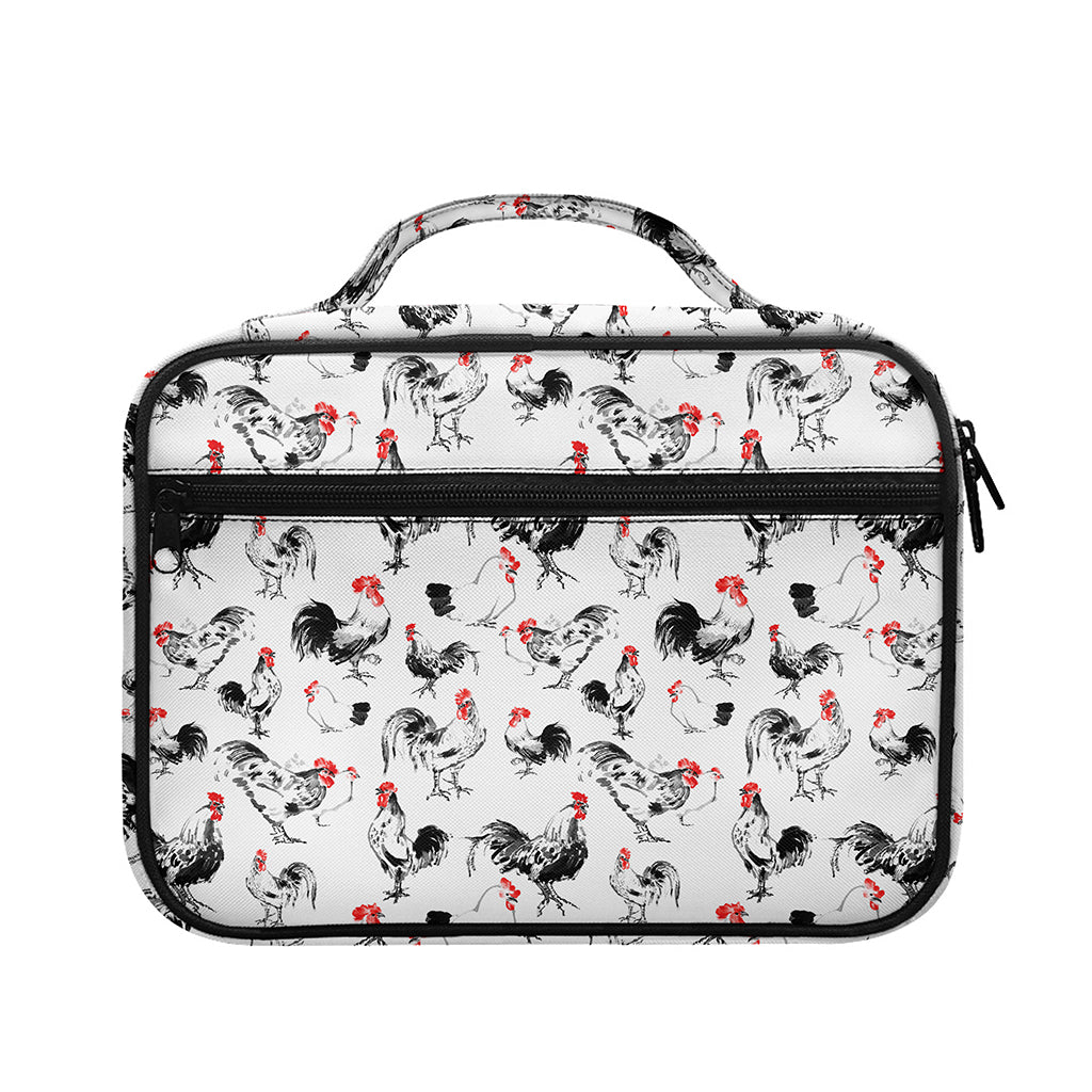 Chicken Ink Painting Pattern Print Briefcase Bible Bag