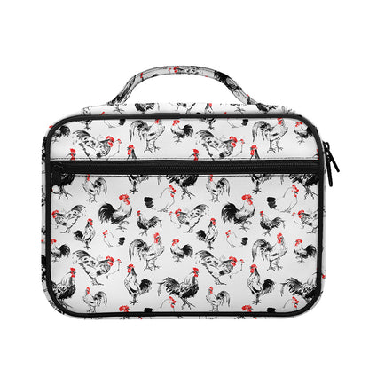 Chicken Ink Painting Pattern Print Briefcase Bible Bag
