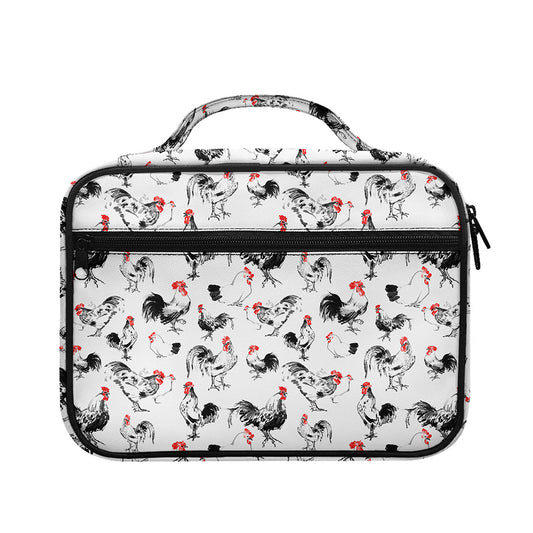 Chicken Ink Painting Pattern Print Briefcase Bible Bag