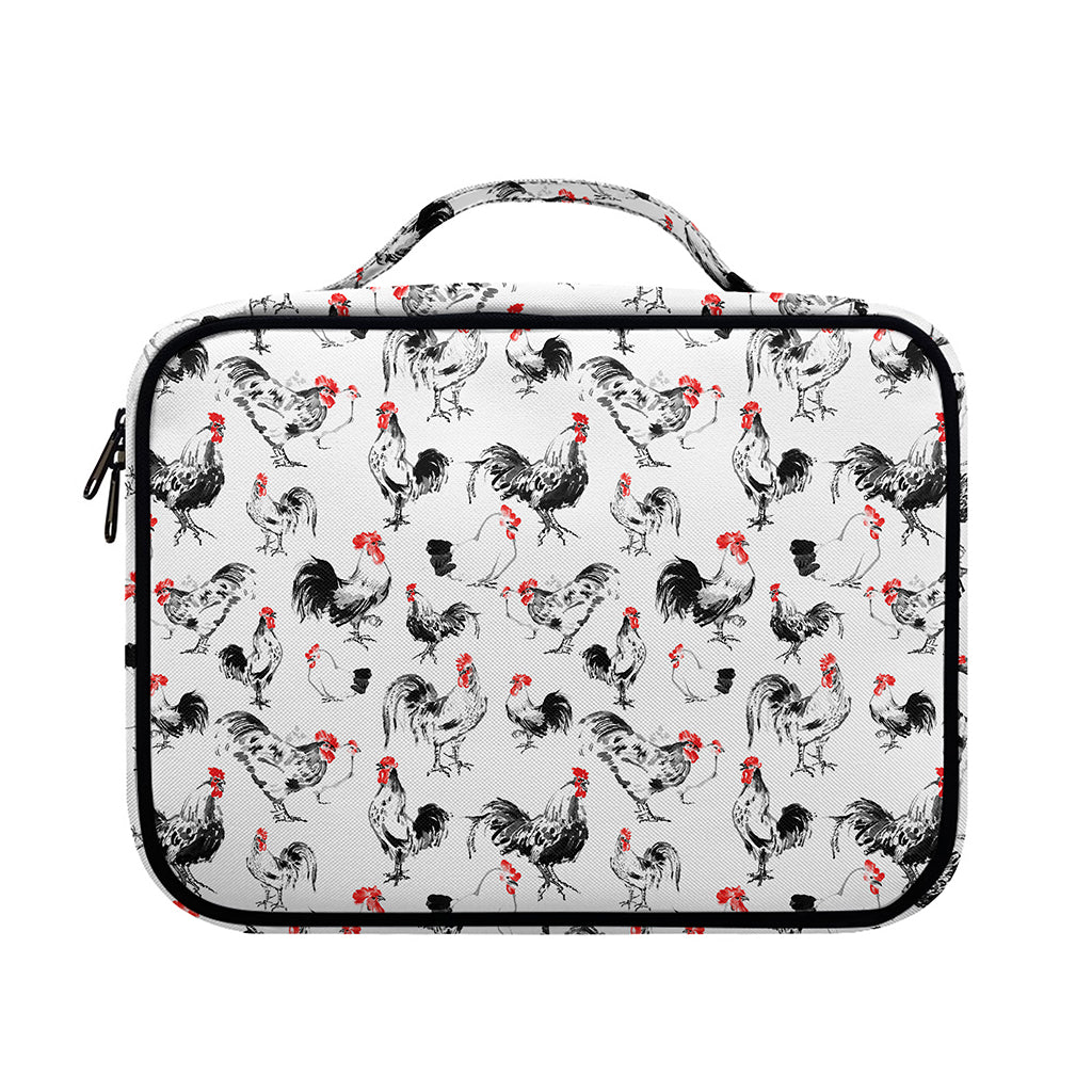 Chicken Ink Painting Pattern Print Briefcase Bible Bag