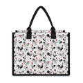 Chicken Ink Painting Pattern Print Canvas Tote Bag