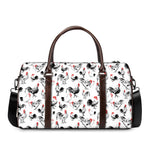 Chicken Ink Painting Pattern Print Duffle Bag