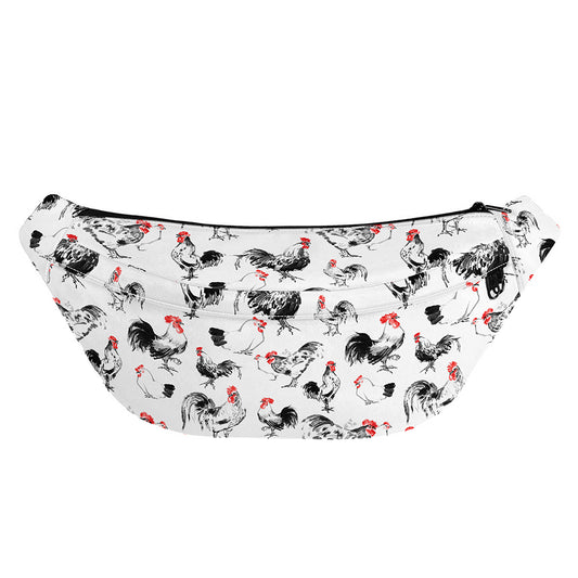 Chicken Ink Painting Pattern Print Fanny Pack