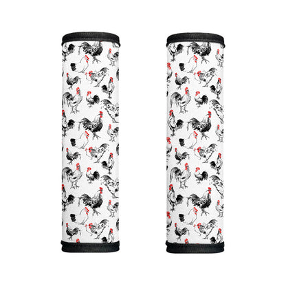 Chicken Ink Painting Pattern Print Handle Covers