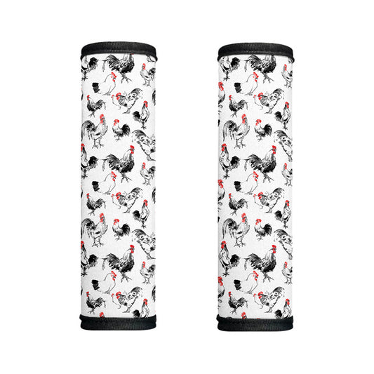 Chicken Ink Painting Pattern Print Handle Covers