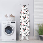 Chicken Ink Painting Pattern Print Ironing Board Cover