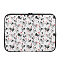 Chicken Ink Painting Pattern Print Laptop Sleeve