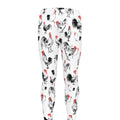Chicken Ink Painting Pattern Print Men's Leggings