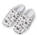 Chicken Ink Painting Pattern Print Mesh Casual Shoes