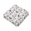 Chicken Ink Painting Pattern Print Outdoor Seat Cushion Cover