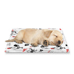 Chicken Ink Painting Pattern Print Pet Cooling Mat Cover