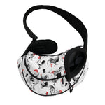 Chicken Ink Painting Pattern Print Pet Sling Carrier