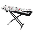 Chicken Ink Painting Pattern Print Piano Keyboard Cover