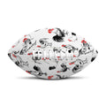 Chicken Ink Painting Pattern Print Rugby Ball