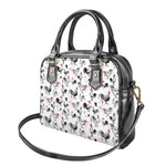 Chicken Ink Painting Pattern Print Shoulder Handbag