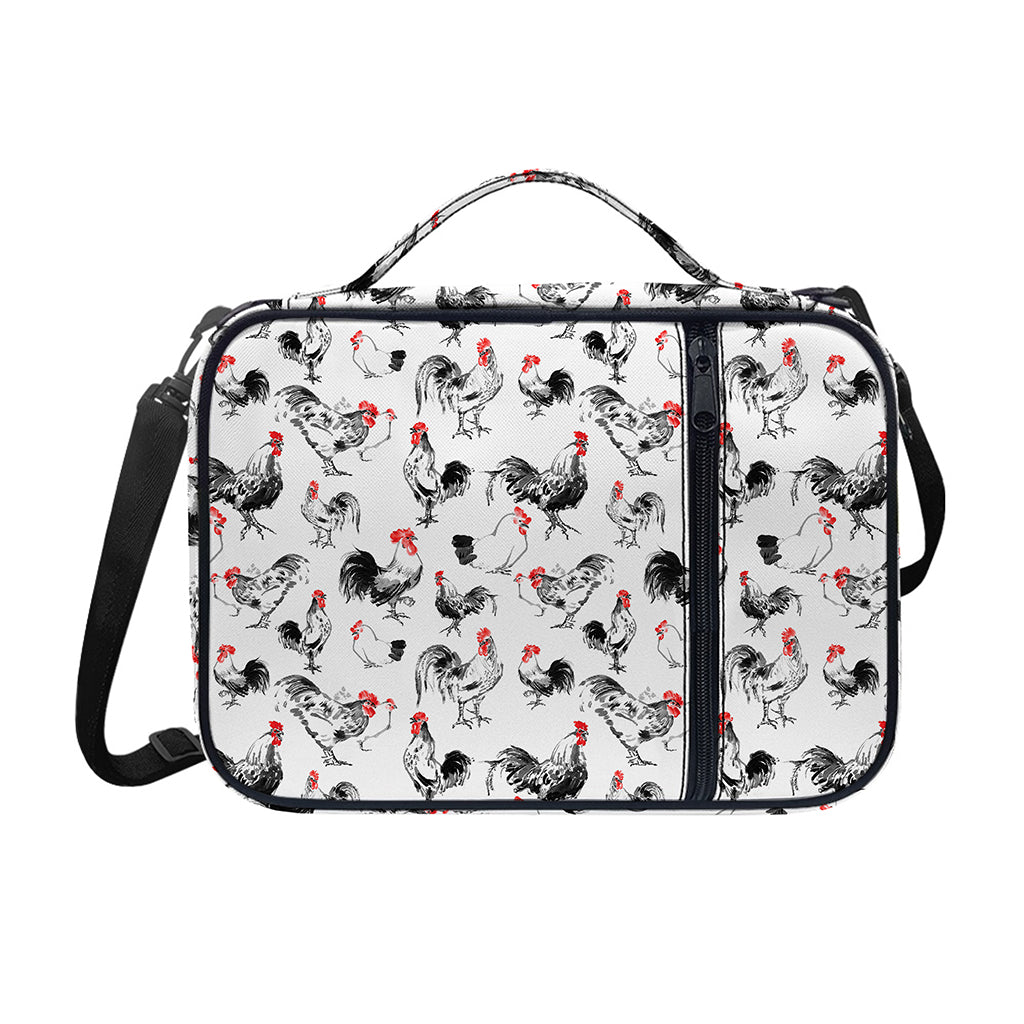 Chicken Ink Painting Pattern Print Shoulder Strap Bible Bag
