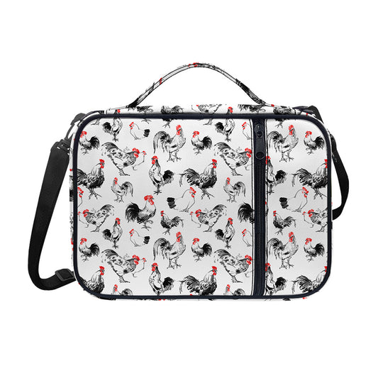 Chicken Ink Painting Pattern Print Shoulder Strap Bible Bag