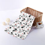 Chicken Ink Painting Pattern Print Towel