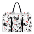 Chicken Ink Painting Pattern Print Utility Tote Bag