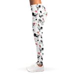 Chicken Ink Painting Pattern Print Women's Leggings