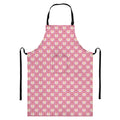 Chicken Love Emoji Pattern Print Bib Apron With Pocket