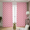 Chicken Love Emoji Pattern Print Blackout Pencil Pleat Curtains