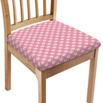 Chicken Love Emoji Pattern Print Chair Cushion Cover