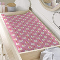 Chicken Love Emoji Pattern Print Changing Pad Cover