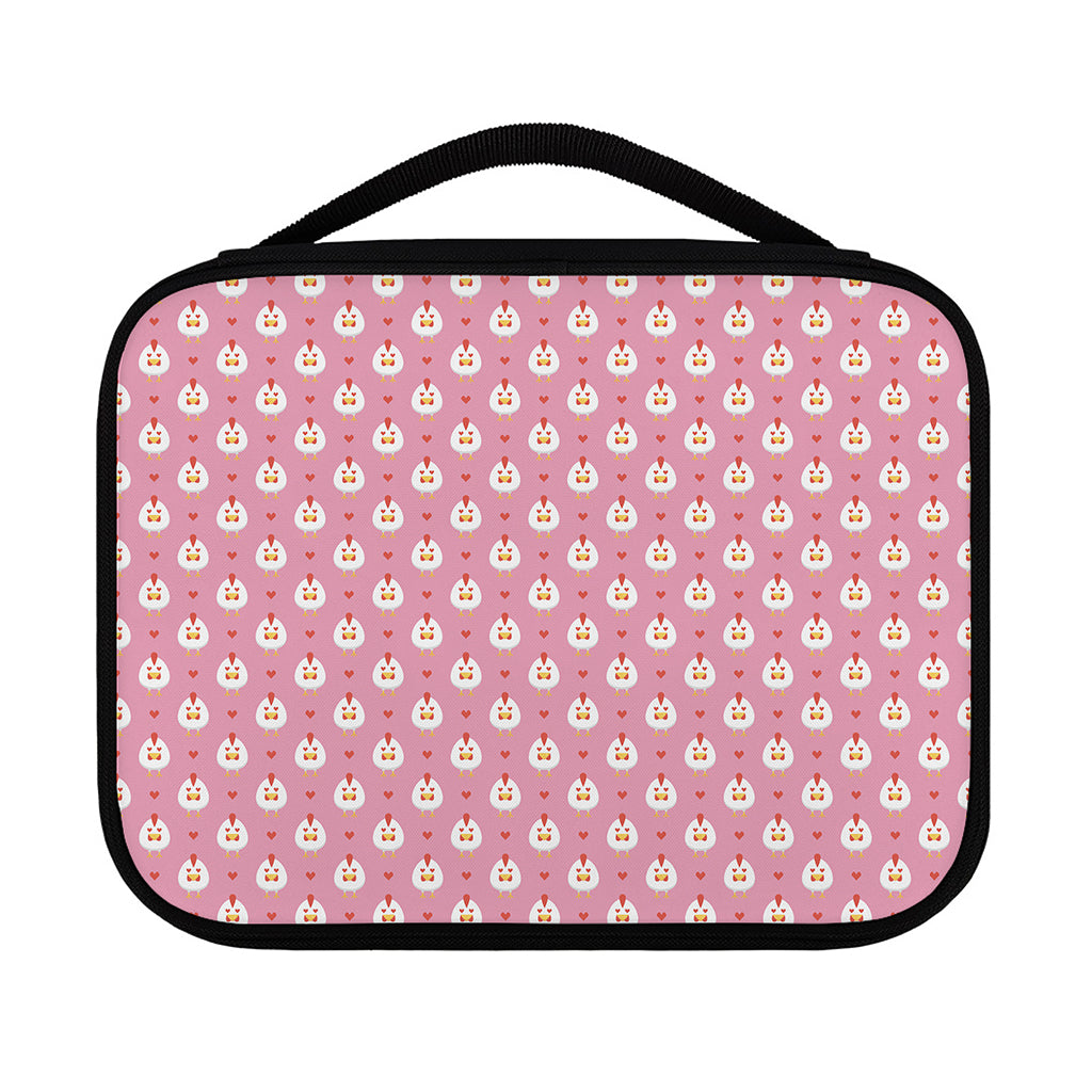 Chicken Love Emoji Pattern Print Classic Bible Case