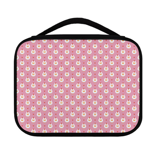 Chicken Love Emoji Pattern Print Classic Bible Case