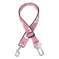 Chicken Love Emoji Pattern Print Dog Seat Belt
