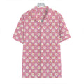Chicken Love Emoji Pattern Print Hawaiian Shirt