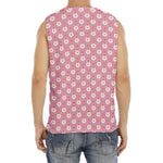 Chicken Love Emoji Pattern Print Men's Fitness Tank Top