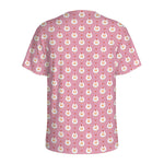 Chicken Love Emoji Pattern Print Men's Sports T-Shirt
