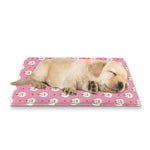 Chicken Love Emoji Pattern Print Pet Cooling Mat Cover