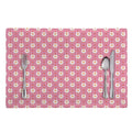 Chicken Love Emoji Pattern Print Placemat