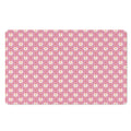 Chicken Love Emoji Pattern Print Polyester Doormat