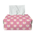 Chicken Love Emoji Pattern Print Rectangle Tissue Box Cover