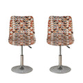 Chicken Painting Pattern Print Bar Stool Covers