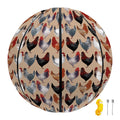 Chicken Painting Pattern Print Basketball