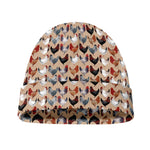 Chicken Painting Pattern Print Beanie