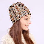 Chicken Painting Pattern Print Beanie