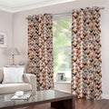 Chicken Painting Pattern Print Dimout Grommet Curtains