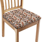 Chicken Painting Pattern Print Chair Cushion Cover